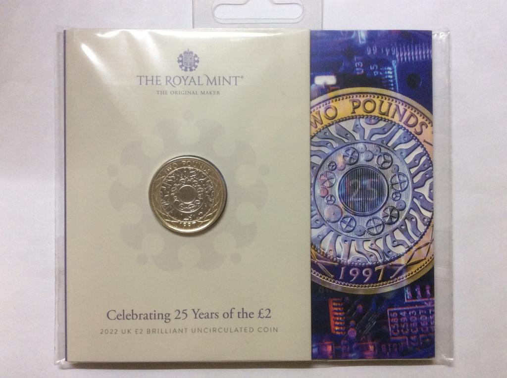 Великобритания 2 фунта 2022, 2 Фунта