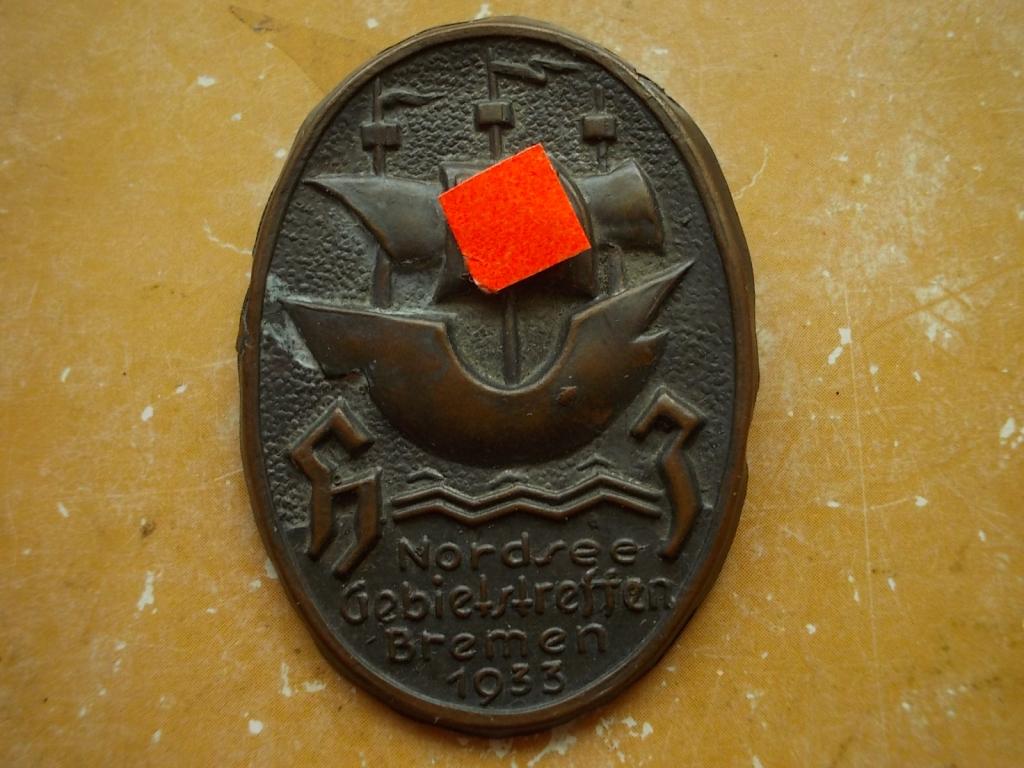 ЗНАК ТЕРРИТОРИАЛЬНАЯ ВСТРЕЧА БРЕМЕН 1933 г. III Рейх Германия