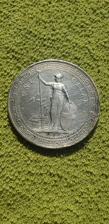 1 доллар "Trade Dollar" (Торговый доллар), 1900 год, королевство Великобритания