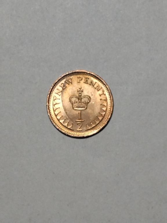 Великобритания. 1/2 пенни 1979 год.