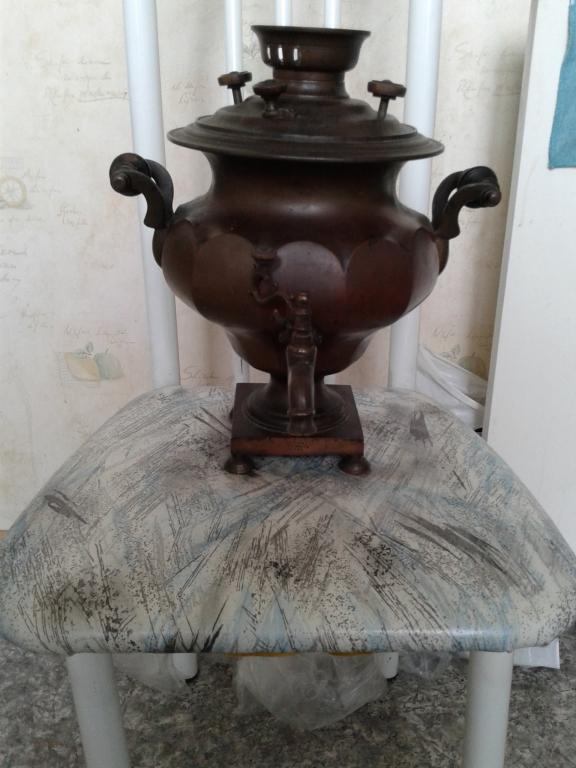 Самовар-ваза безподдувальная малая(репка)"Бр.Ермиловы в Туле".1840-50гг. Томпак