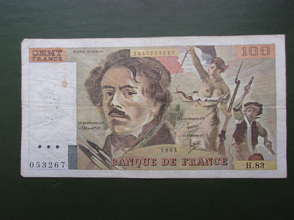 Франция 100 франков 1984 года.