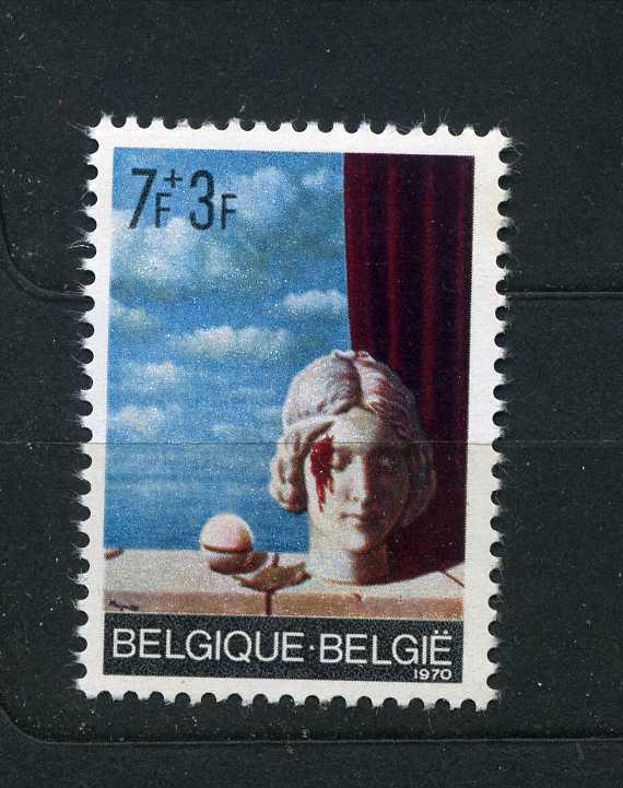 Бельгия. Живопись. Сюрреализм. Бельгийский художник-сюрреалист Рене Магритт. 1970.**