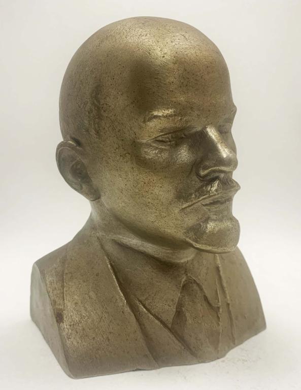 Бюст В.И. Ленин. Силумин. Вторая половина XX вв.