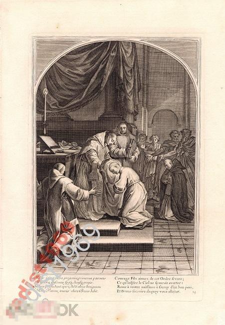 Ок 1660 (1802) г СВЯТОЙ БРУНО. ПОСВЯЩЕНИЕ В МОНАХИ 