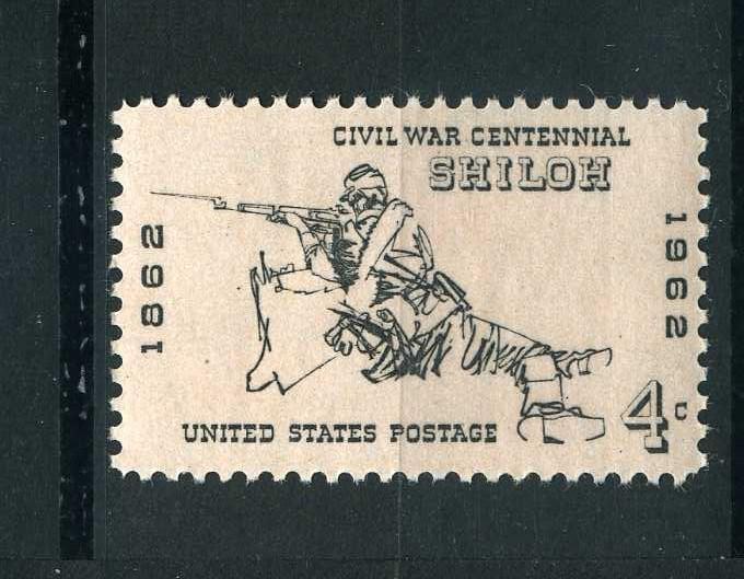 США. Сражение при Шайло. Гражданская война в США. Серия. 1962 .**