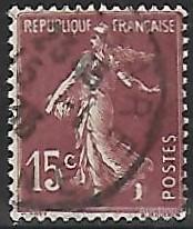 Франция. 1926. Камея сеятель. Used. Тип I.