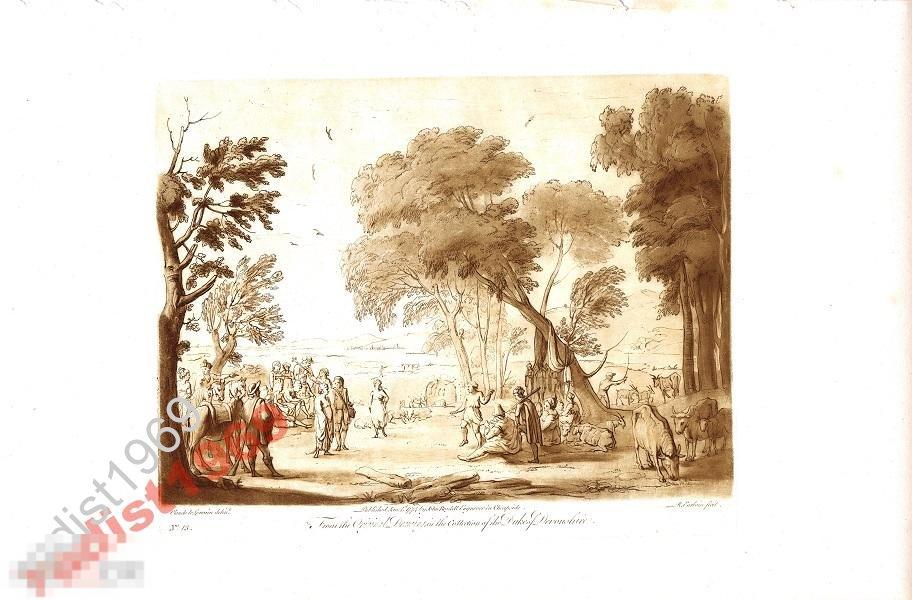 1774 (1809) г. ИРЛОМ. ЛОРРЕН. ПАСТУХИ И ПУТНИКИ 