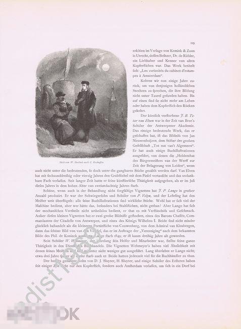 ЦИНКОГРАФИЯ 1891 г. НОЧНАЯ ВСТРЕЧА. СТИЛИН, РОХУССЕН 