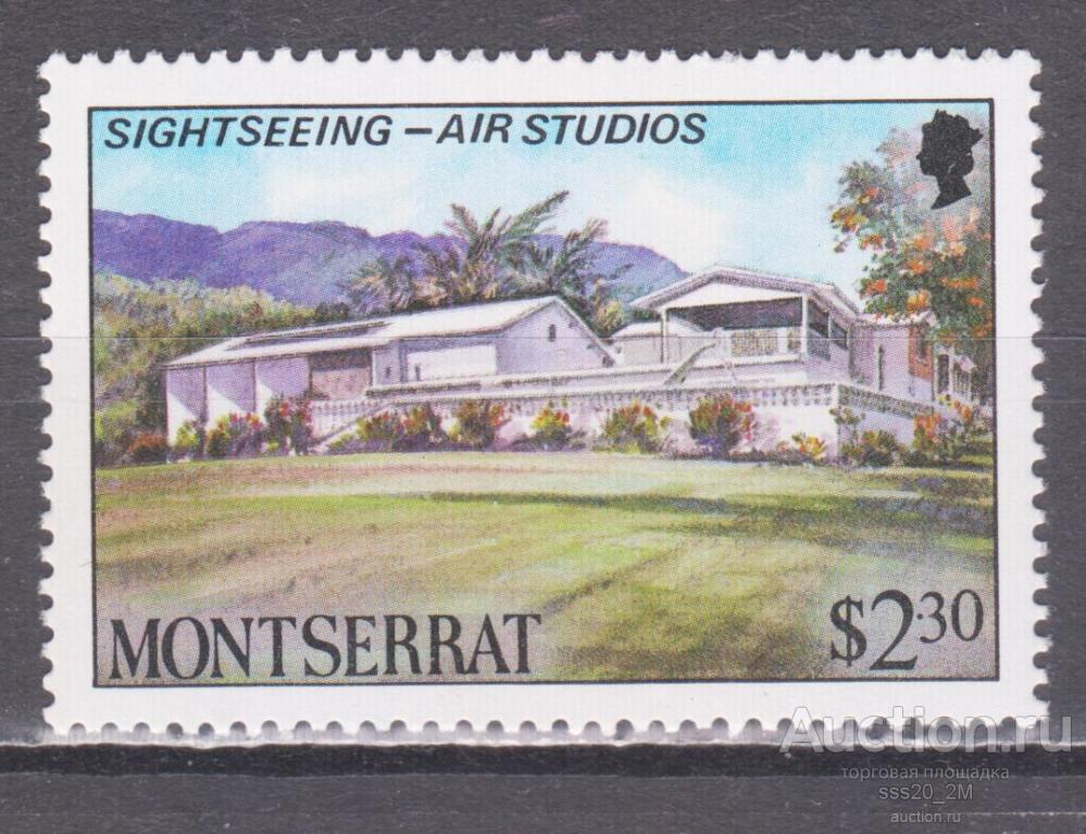 Монтсеррат 1986 студия звукозаписи Mi661 MNH