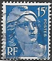 Франция. 1951. Марианна. Used. Тип I.