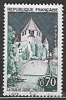 Франция. 1964. Туризм. г. Прованс. Гашение.