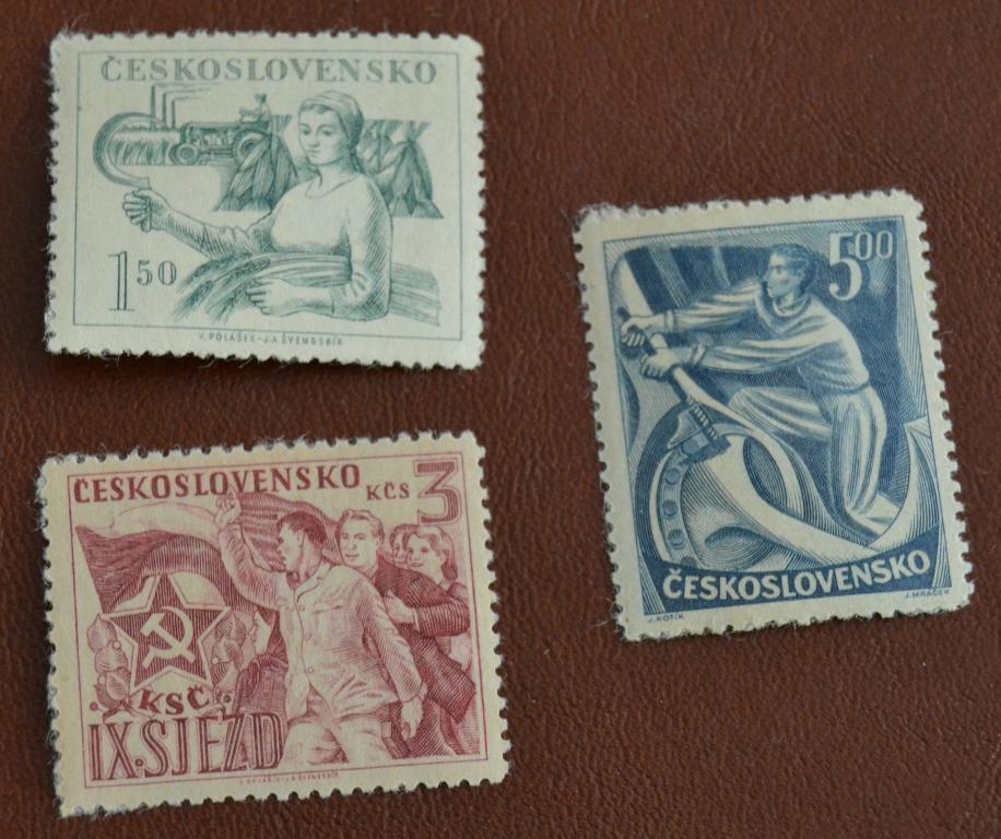 Чехословакия 1949 год Коммунистическая партия Чехословакии, 9-й съезд Чист&