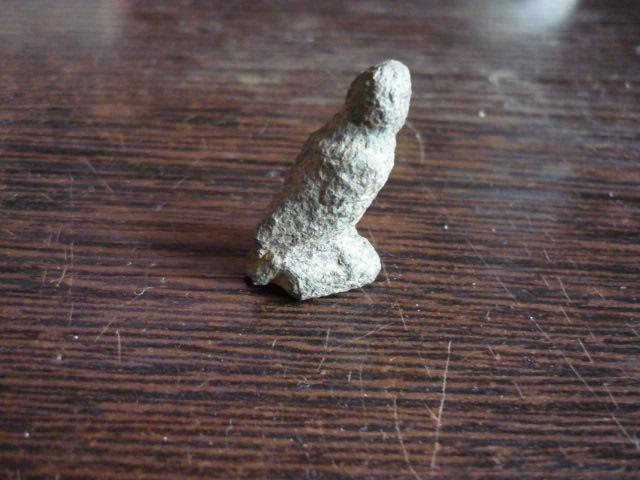 Старинная игрушка птичка олово до 1917 года