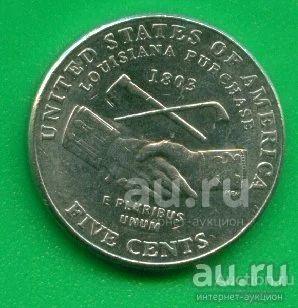 США 5 центов 2004 м/д D Денвер Приобретение Луизианы (205)