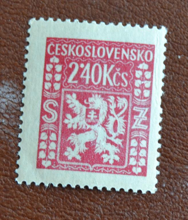 Чехословакия 1947 год Стандарт Чист &