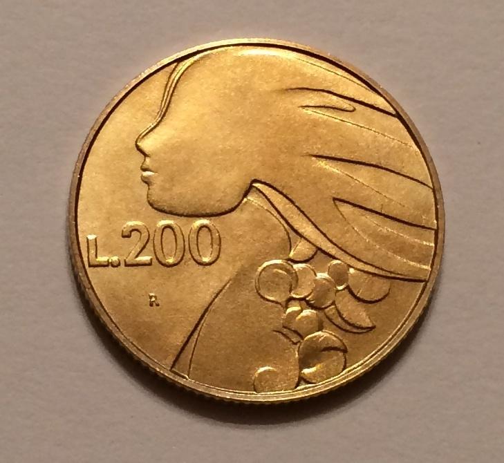 САН-МАРИНО 200 ЛИР 1990 1600 лет ИСТОРИИ САН-МАРИНО XF+/UNC