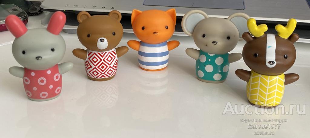 Пальчиковые игрушки Happy baby. Одним лотом