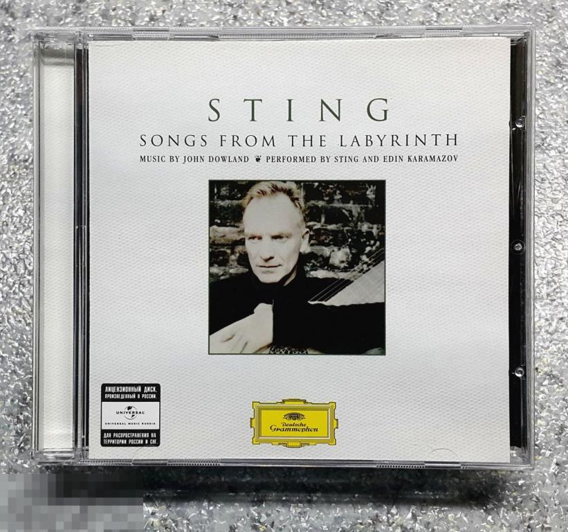 STING - Songs From The Labyrinth (CD, 2006) Лицензия 