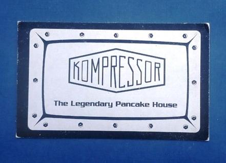 Визитная карточка Kompressor Pub Tallinn Таллин Эстония