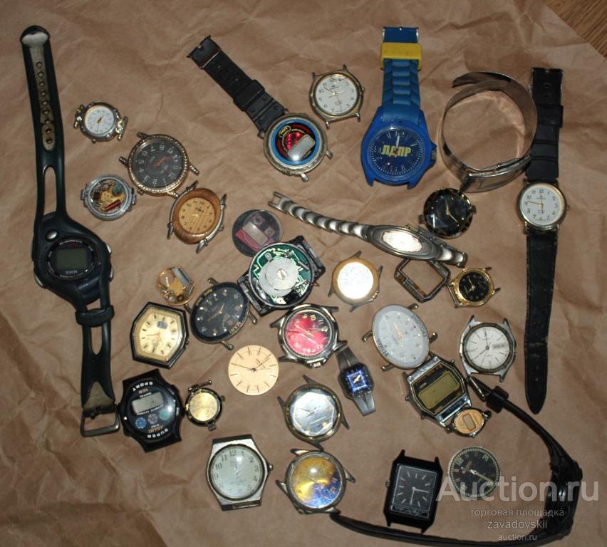 Часы, механизмы, 80-90-2000 г.г., СССР-РФ, иностранщина, разные! Винтаж!