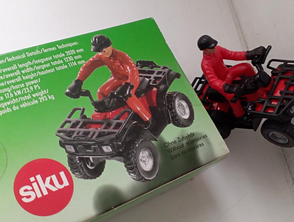 Машинки Игрушки Квадроцикл Siku Massay Ferguson Игрушка Модель 1/32 Винтаж! Красивый! Редкий!