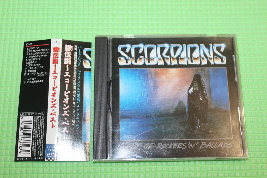 Scorpions / Best Of Rockers'n'Ballads 89 / Japan
