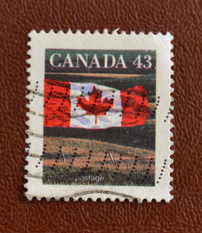 Канада 1992 г. Национальный флаг гаш 2