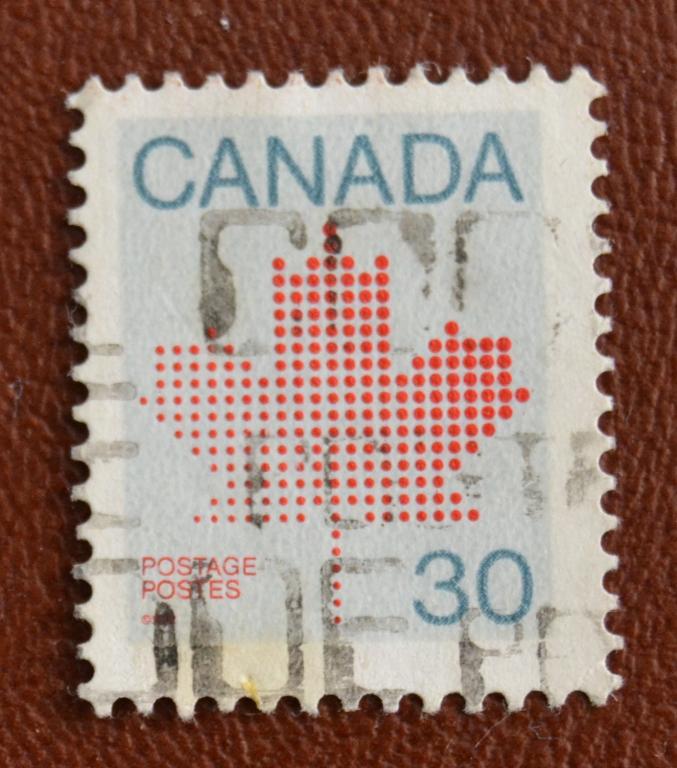 Канада 1992 г. Стандарт Кленовый лист гаш