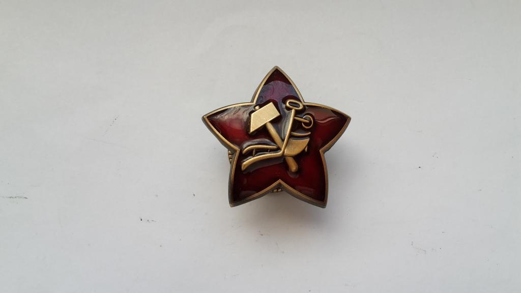 ЗНАК. КОКАРДА. ЗВЕЗДА РККА 1918 Г. . СССР копия