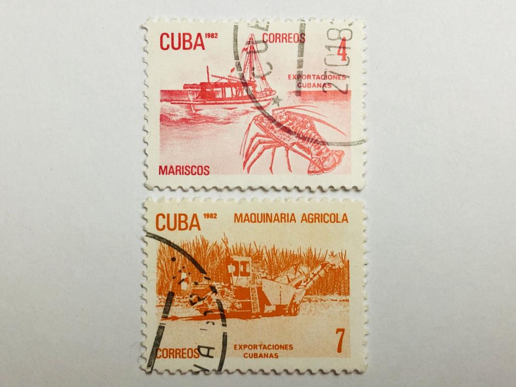 Экспорт. Неполная серия. Наука. Куба. 1982. Mi: CU 2634,2636. Гашен