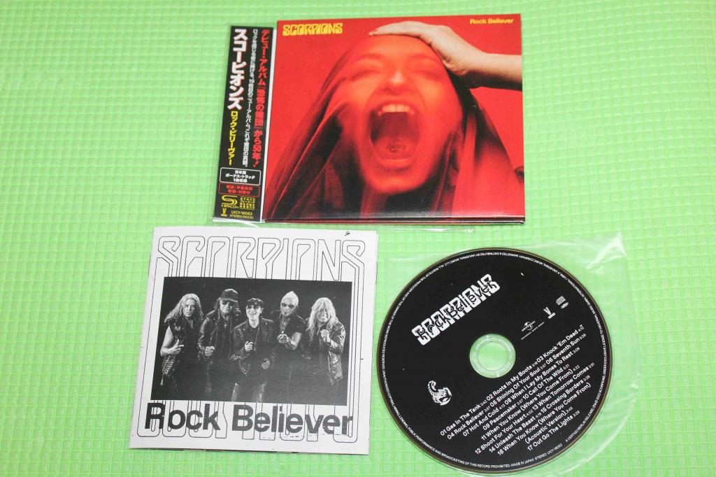 Scorpions / Rock Believer 22 / Japan Digipack