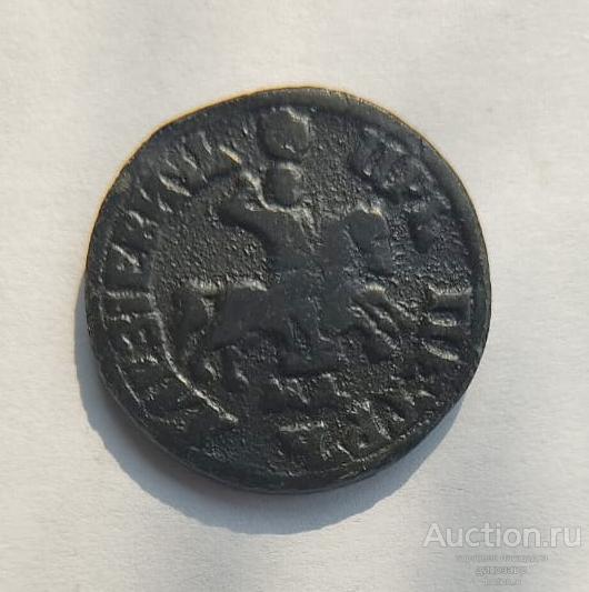 Россия 1 копейка 1705 года МД. Пётр I.