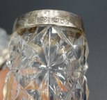 Ваза хрусталь серебро