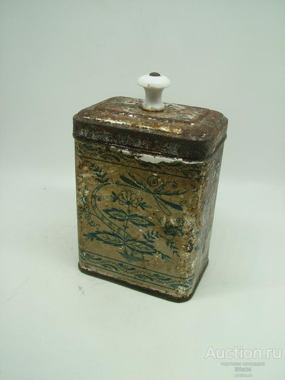 банка для СПЕЦИЙ жесть. 1940-50-е