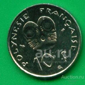 Французская Полинезия 10 франков 1998 (с341)