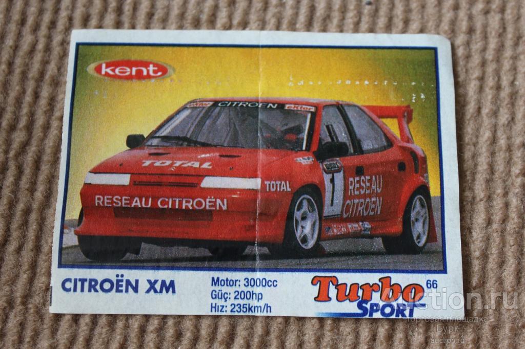 Вкладыш Турбо Turbo CITROEN XM №66