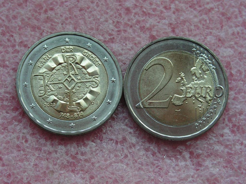 Германия 2 евро 2023 Карл Великий J unc