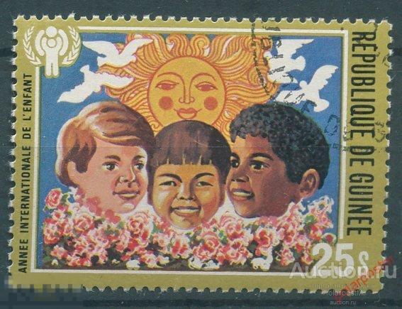 Y85 ГВИНЕЯ 1980 870 Международный год ребенка. ЮНИСЕФ 