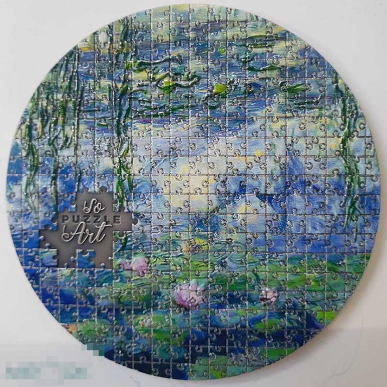 * Камерун 3000 франков 2021 Кувшинки * Серии ‘Искусство Пазла’ * Серебро 3 oz * Тираж 340