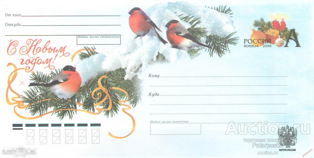 Россия 2005 01 (085) С Новым годом! З. 6699-05. 