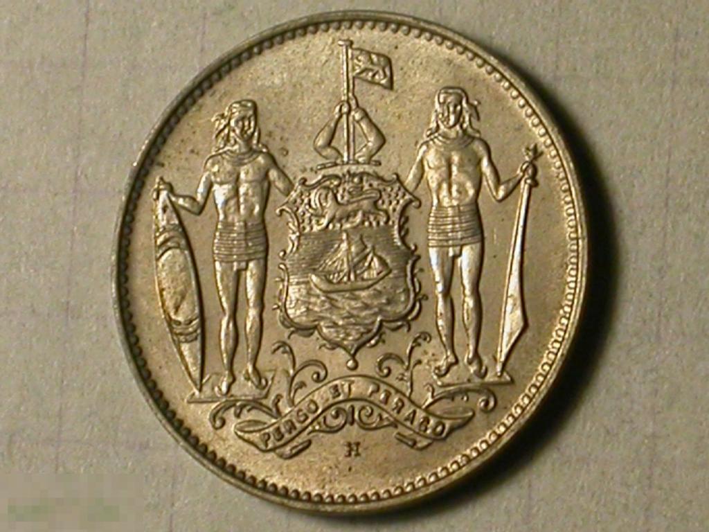 Британское Северное Борнео 1 Цент 1935 BU 