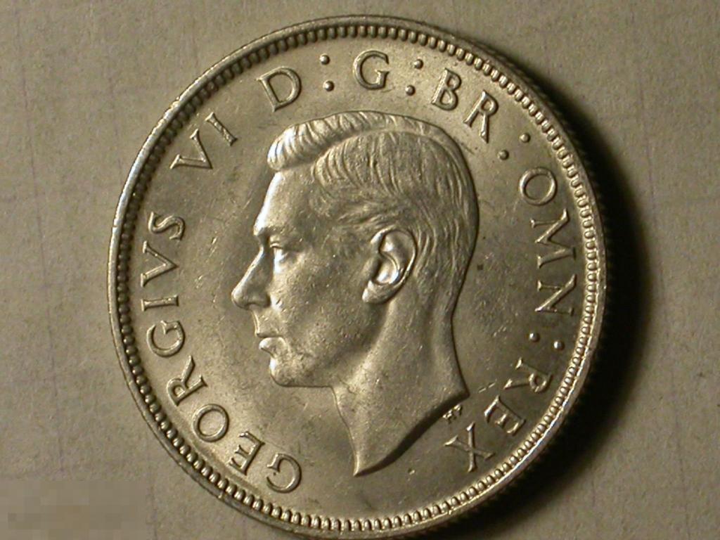 Англия 2 Шиллинга 1937 BU 