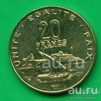 Джибути 20 франков 2010 (х320)