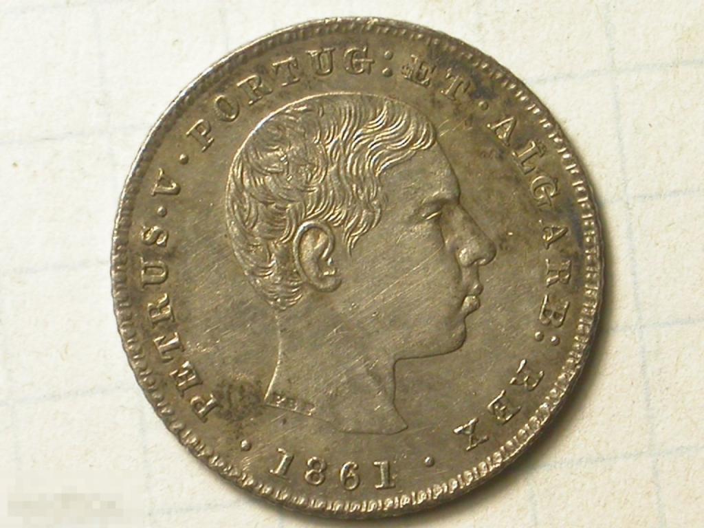 Португалия 100 Рейс 1861 