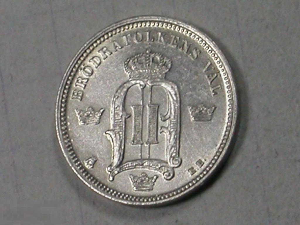 Швеция 10 Эре 1896 BU 