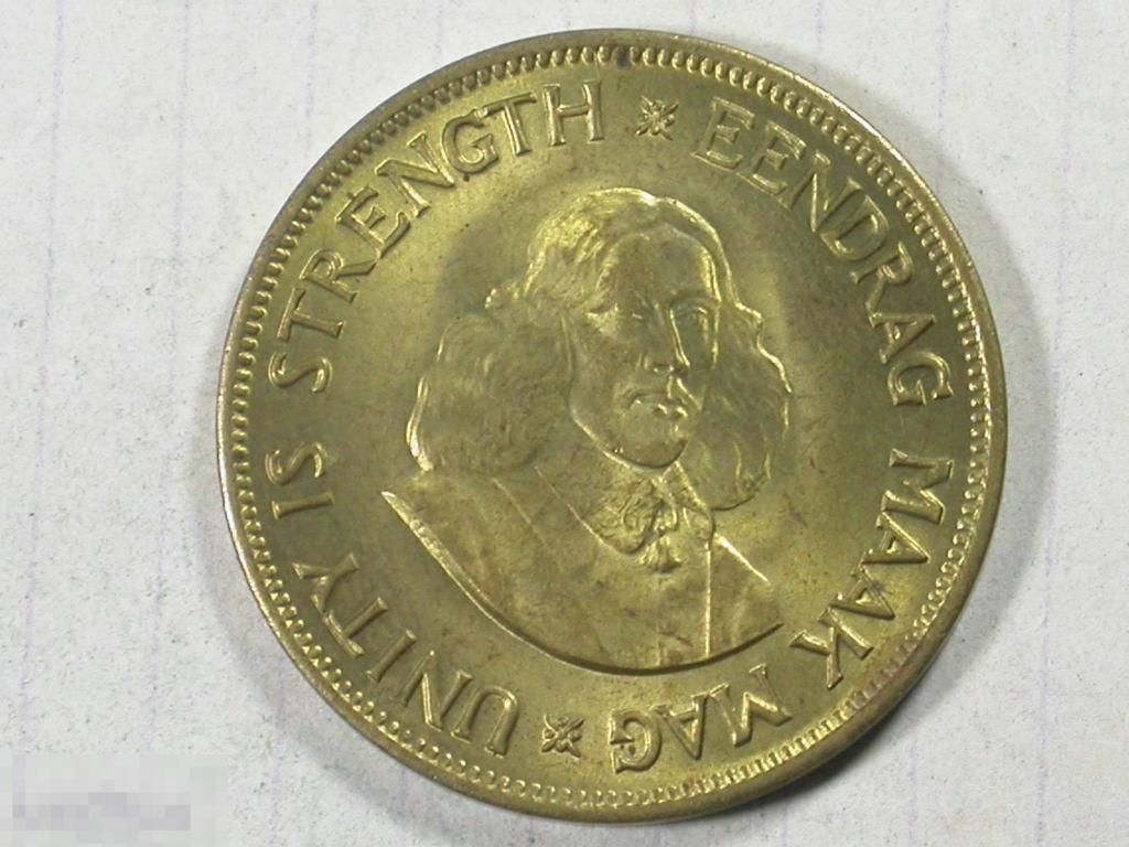 ЮАР 1 Цент 1961 BU 