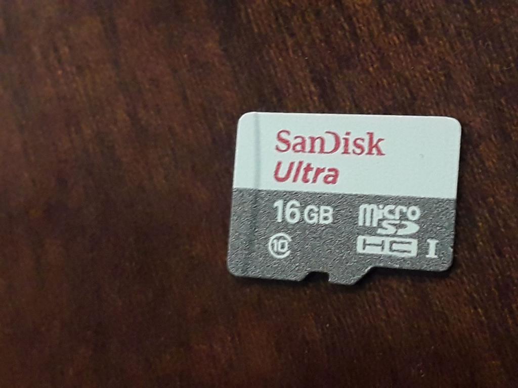 Sandisk Ultra Micro SD16GB китай не рабочая