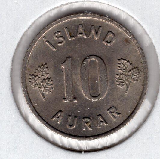10 эйре - Исландия - 1963 - KM#10