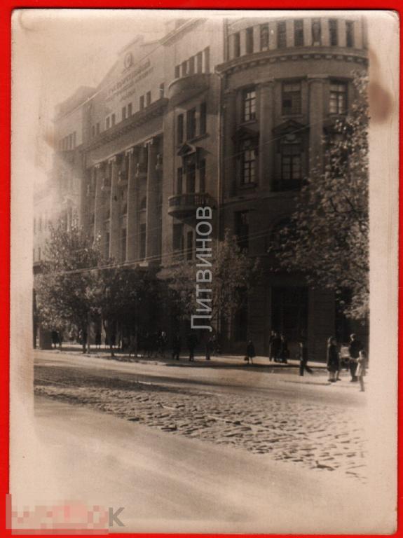 73331 Институт ВУЗ университет архитектура студенты фотография зодчество 50-е 